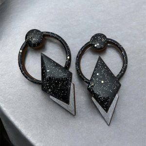Boucles d’oreilles Galaxie Géométrique