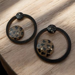 Boucles d’oreilles léopard