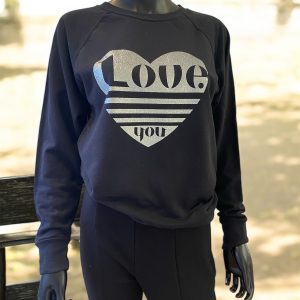 Sweat noir Love You