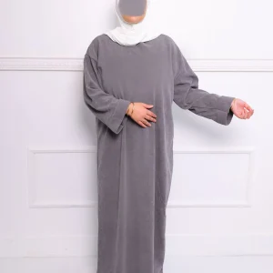 Robe en velours classique