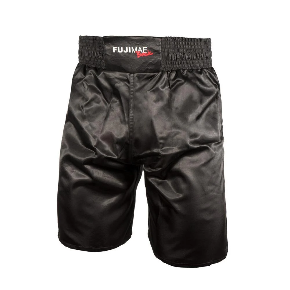 Short de Boxe Anglaise Basic FUJIMAE - Noir -11501 – Image 2