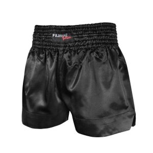 Short de Boxe Thaïlandaise Basic 2.0 FUJIMAE - Noir