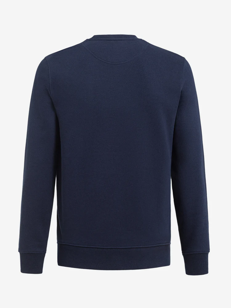Sweat col rond bleu marine – Image 5