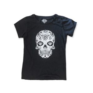 T-shirt Tête de Mort pour femme