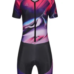 Trifonction avec manches rose rouge