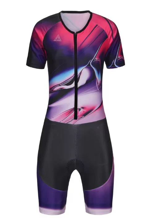 Trifonction avec manches rose rouge