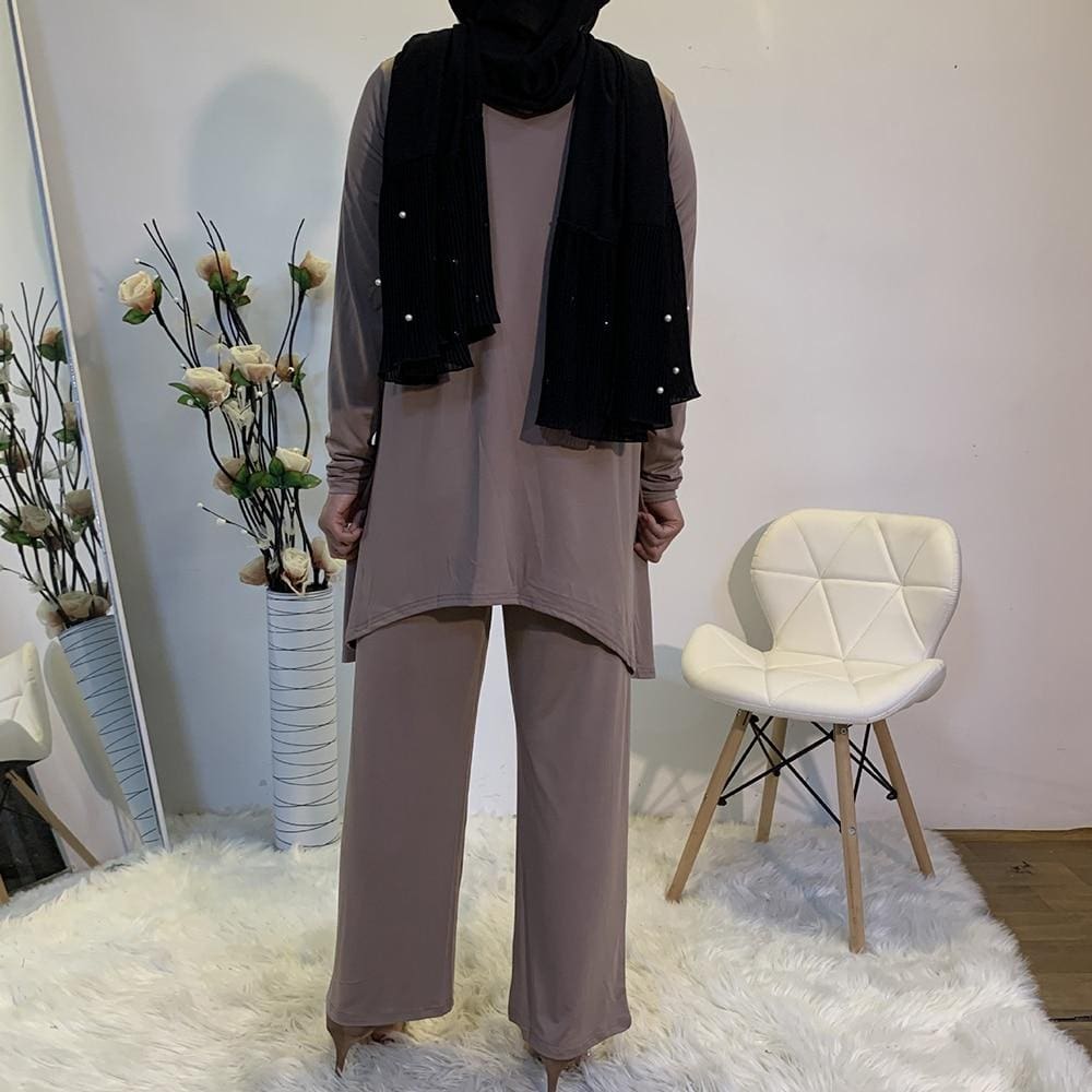 Tunique Musulmane Marron – Image 5