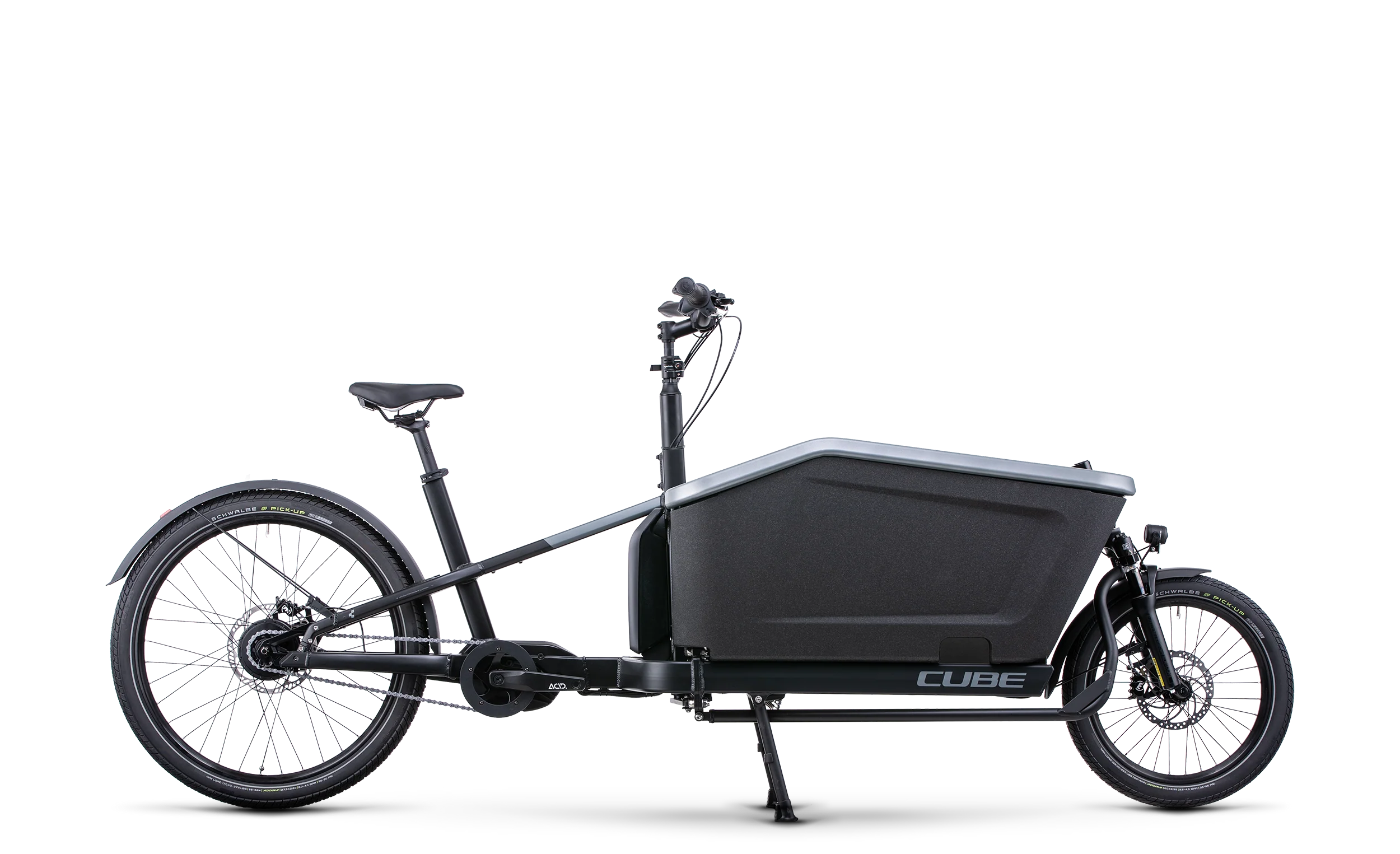 Vélo Cargo Hybrid 500 flashgrey´n´black – Image 2