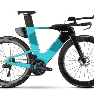 Vélo triathlon IAx Advanced Ultegra Di2 turquoise