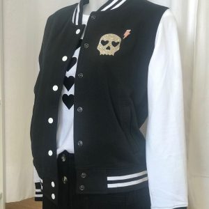 Veste teddy tête de mort