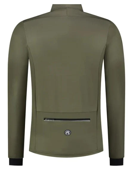 Veste cycliste homme kaki noir – Image 3